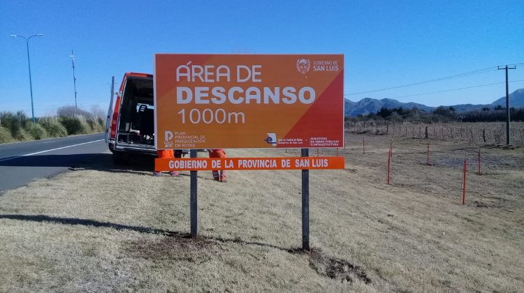 Son 30 los carteles viales que se suman a los 4.670 ya colocados en rutas y autopistas