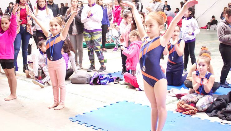 Las pequeñas gimnastas del Campus ULP consiguieron dos títulos y podios