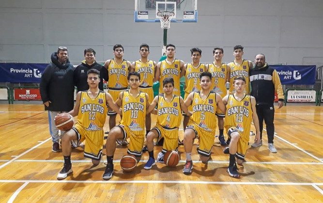 La delegación puntana de básquet obtuvo el 4° puesto en el Regional U19 de Mendoza