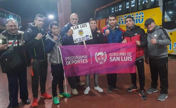 La delegación puntana de boxeo se destacó en Corrientes