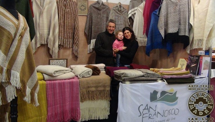 Artesanos de San Francisco participaron en la Fiesta Nacional e Internacional del Poncho