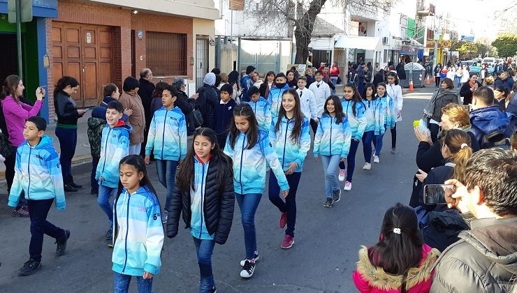 Escuelas de la ciudad de San Luis celebraron un nuevo aniversario de la Independencia
