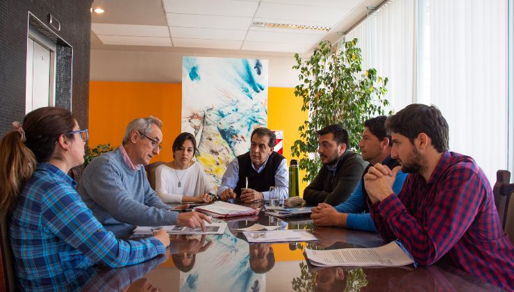 Reunión entre el Ministerio de Producción, la Secretaría de Medio Ambiente y San Luis Agua