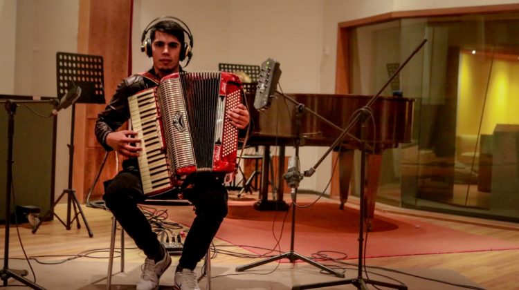 Tradición Chamamecera grabó en la Casa de la Música