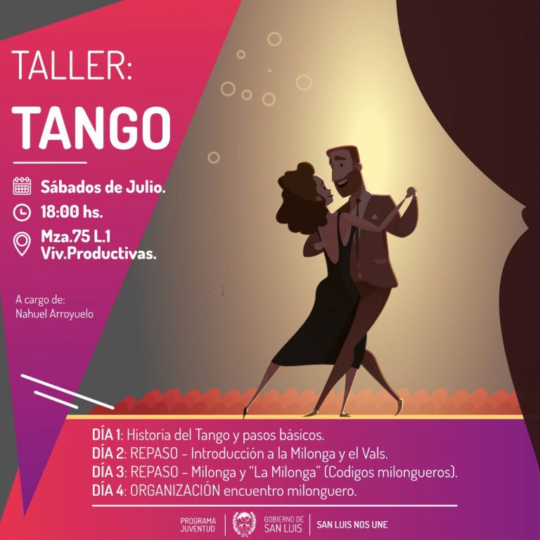 Inició el taller de tango del Programa Juventud Agencia de Noticias