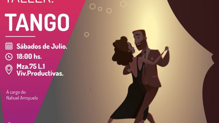 Inició el taller de tango del Programa Juventud