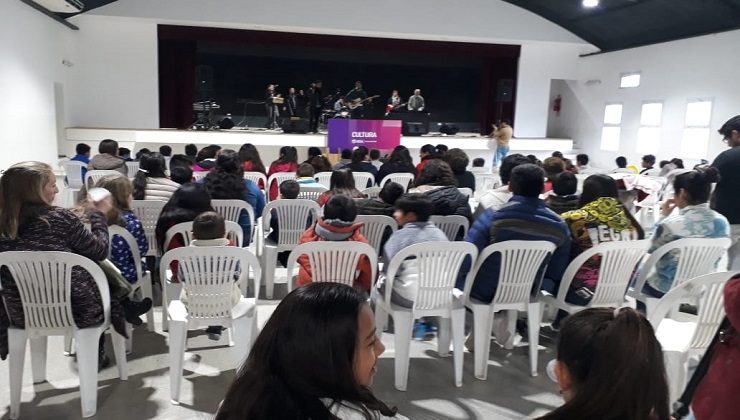 Los chicos de Buena Esperanza disfrutaron de “Cultura en vacaciones”