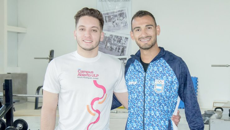 Leandro Paris, desde el Campus ULP, busca su regreso a la Selección Argentina de atletismo