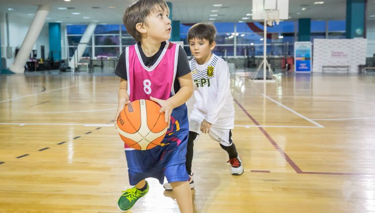 La escuela de básquet del Campus está en permanente crecimiento