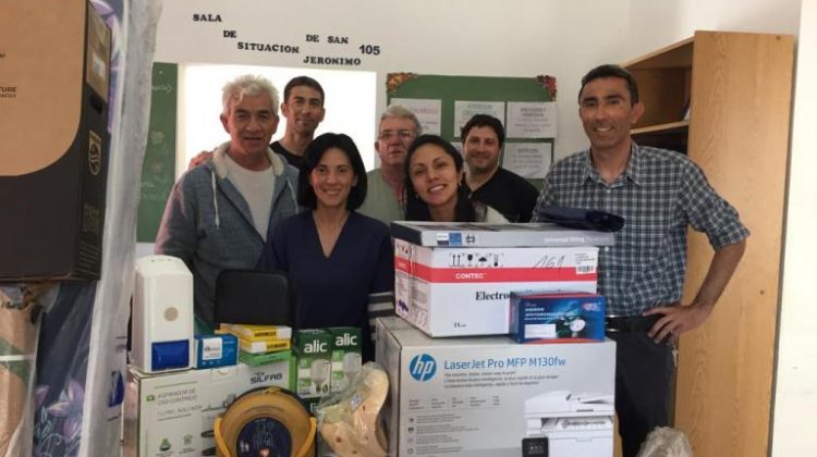 Entregaron equipamiento e instrumental para los centros de salud de San Jerónimo y Villa del Carmen