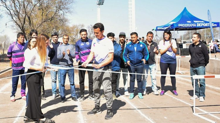 Desarrollo deportivo: el “Ave Fénix” ya tiene su pista de atletismo