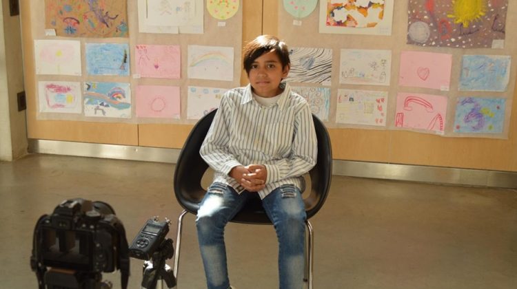 Facundo Ponce, de 11 años, presenta su cortometraje en “Cortos sin Fronteras”