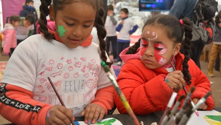 Cultura se sumó a los festejos en el Parque de las Naciones