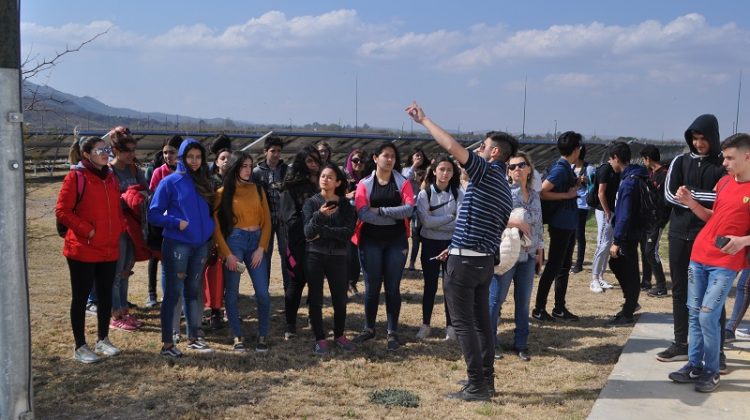 Alumnos de La Punta visitaron el Parque Fotovoltaico