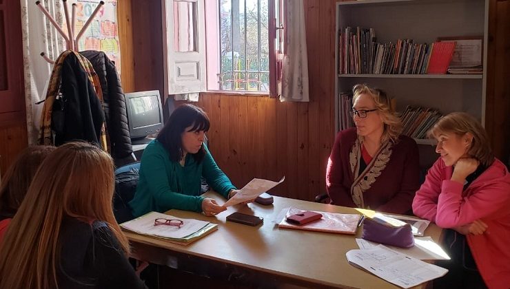 La comisión de colaboración continúa trabajando junto a autoridades del Centro Educativo Nº 2 “Paula Domínguez de Bazán”