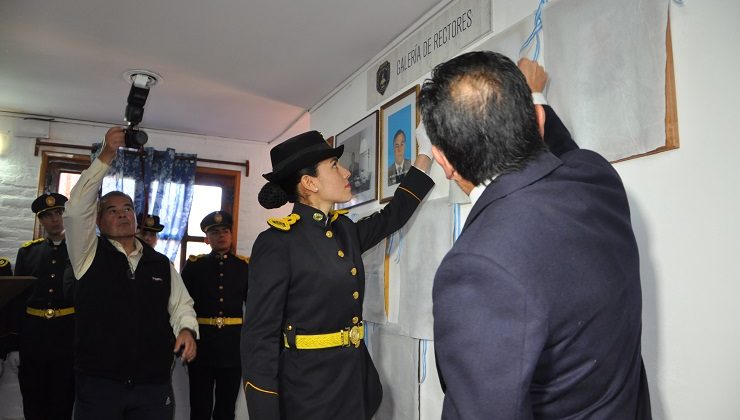 El Instituto Superior de Seguridad Pública inauguró su galería de rectores