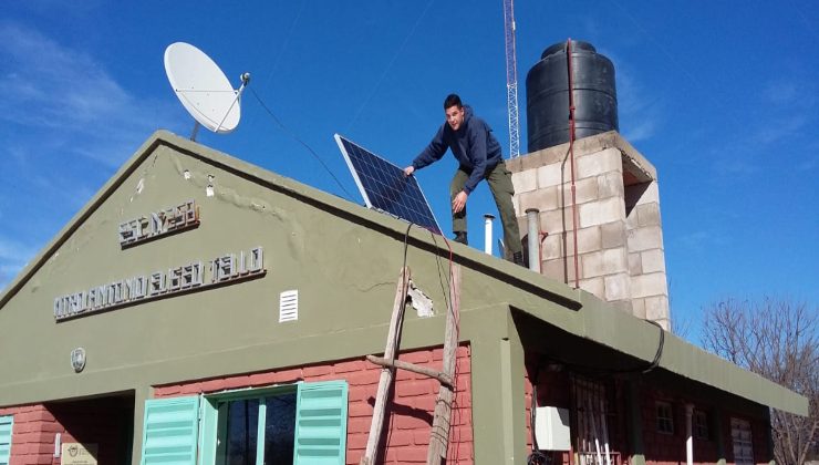 La escuela del paraje Santa Teresita, con más luz; ahora tiene energía solar