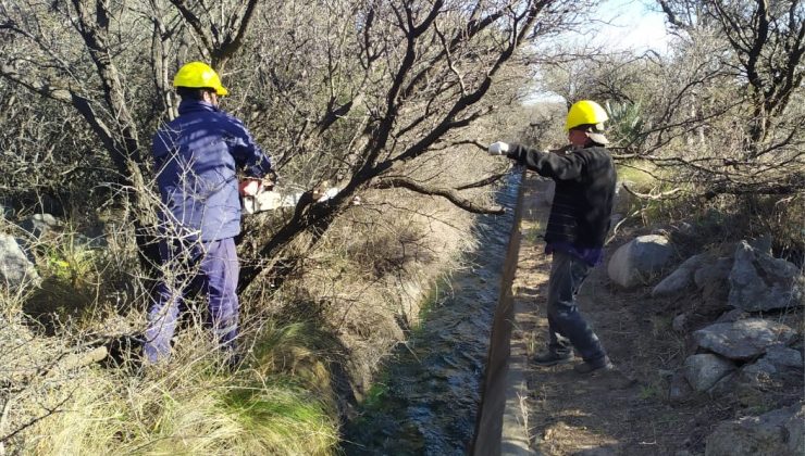 Más de 700 km de extensión de la red de canales, bajo mantenimiento y supervisión