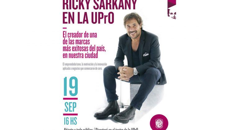 Ricky Sarkany disertará en la UPrO