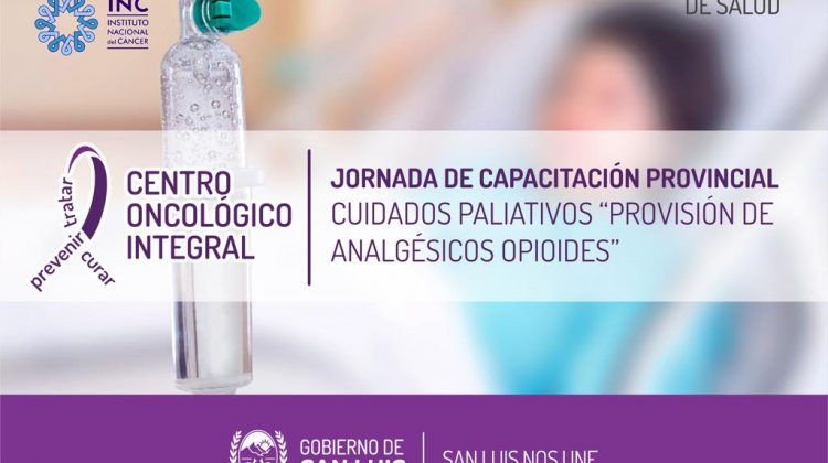 Comienzan las Jornadas de Capacitación Provincial de Cuidados Paliativos