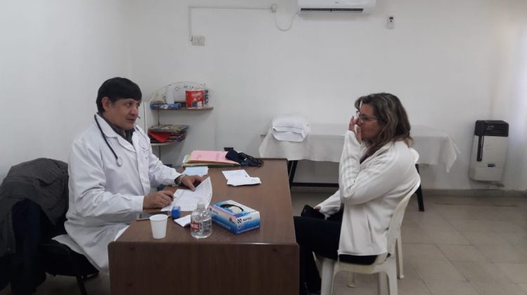 Atención cardiológica y oftalmológica en el sur de la provincia