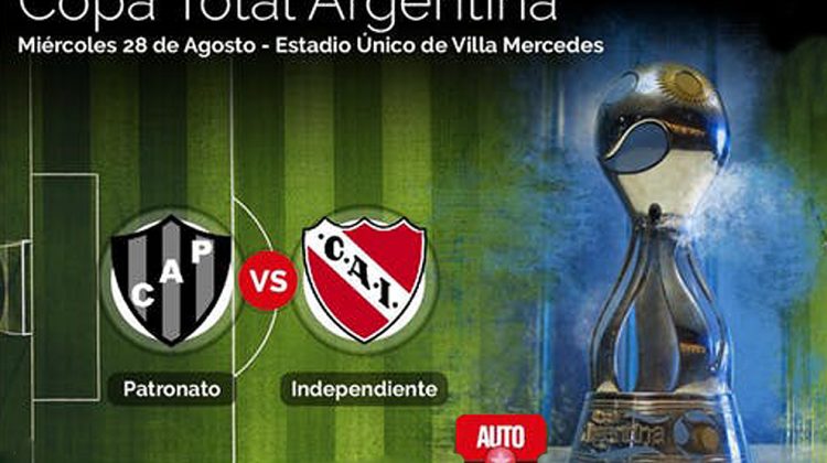 Ya están a la venta las entradas para el partido entre Independiente y Patronato