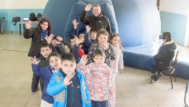 Las actividades de la ULP visitaron la escuela “Monseñor Tibiletti”