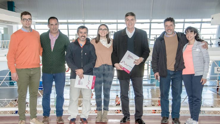 El presidente de la Confederación Argentina de Atletismo visitó el Campus de la ULP