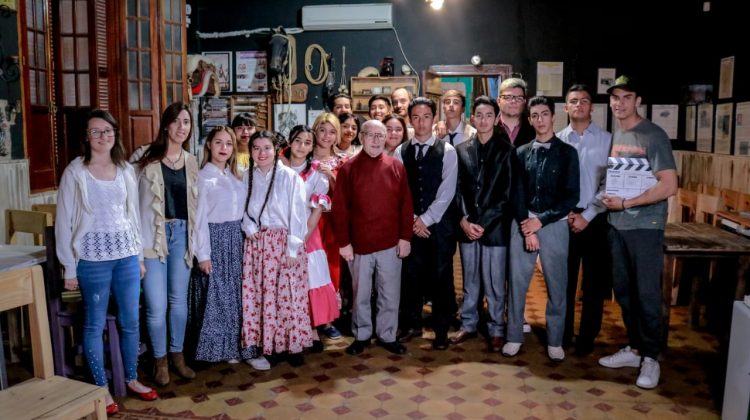 La Escuela “Félix Máximo María” grabó el audiovisual que presentará en los Intercolegiales Culturales