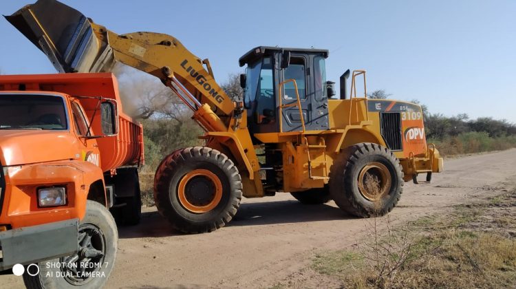 Más trabajos en caminos y rutas de toda la Provincia