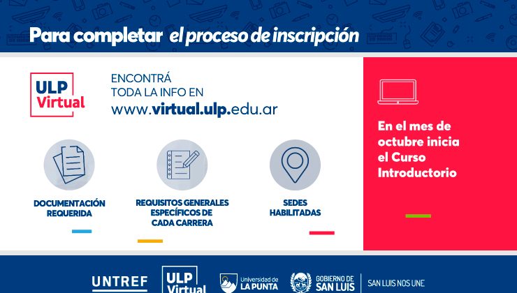 Crece la demanda por las carreras de la ULP Virtual