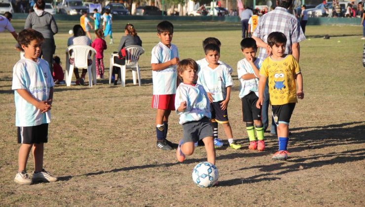 El “Abrazo Futbolero” ya reunió a más de 2 mil chicos de todo el territorio provincial