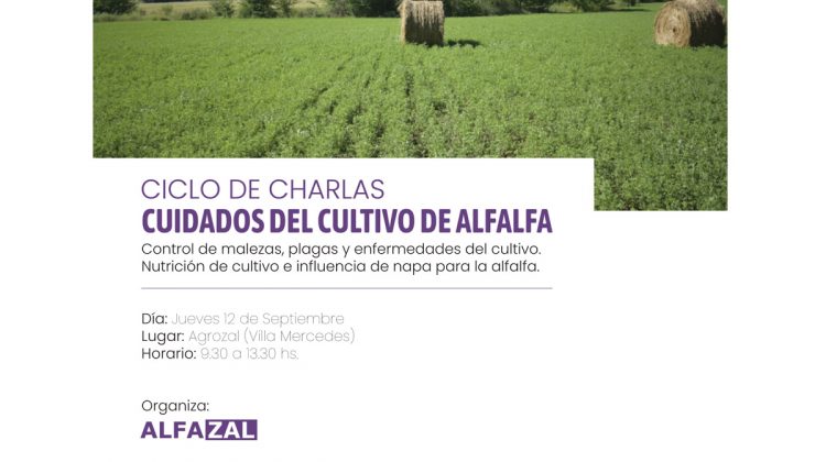 ALFAZAL: comienza el ciclo de charlas destinadas a productores y técnicos de San Luis