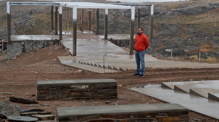 El santuario de la Virgen de la Cobrera continúa tomando forma