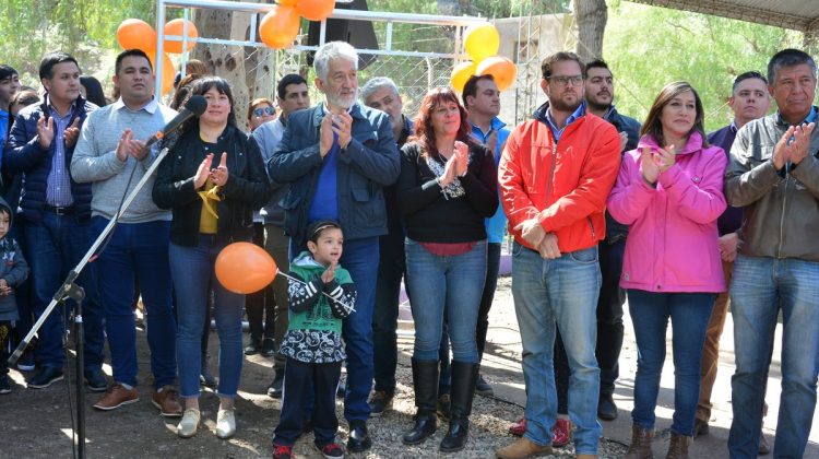 El gobernador inauguró la nueva planta potabilizadora de Nogolí