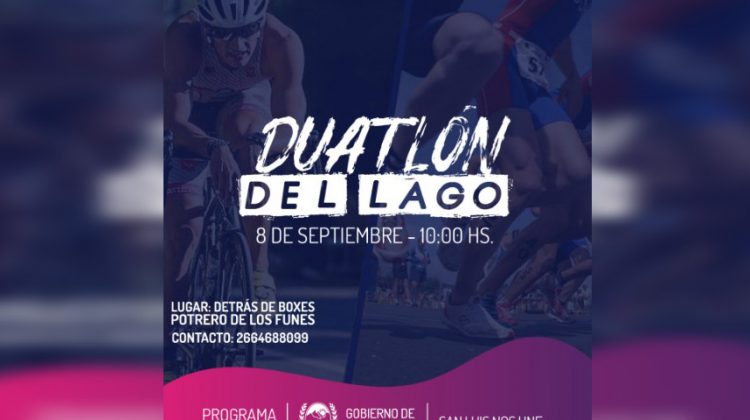 Se correrá el Duatlón del Lago en Potrero de los Funes