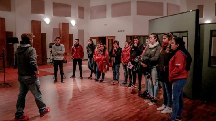 Alumnos de la Escuela Asistencial N°36 conocieron Casa de la Música