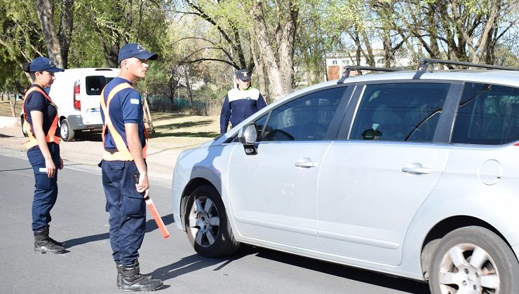 Alumnos del Instituto Superior de Seguridad Pública participaron del operativo por el Día del Estudiante