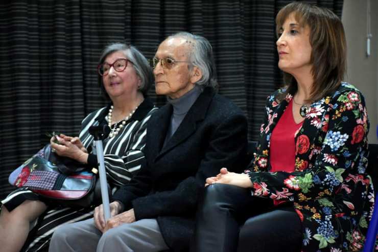Susana Pérez Gutiérrez, Lidio Sotomayor y Silvia Rapisarda.