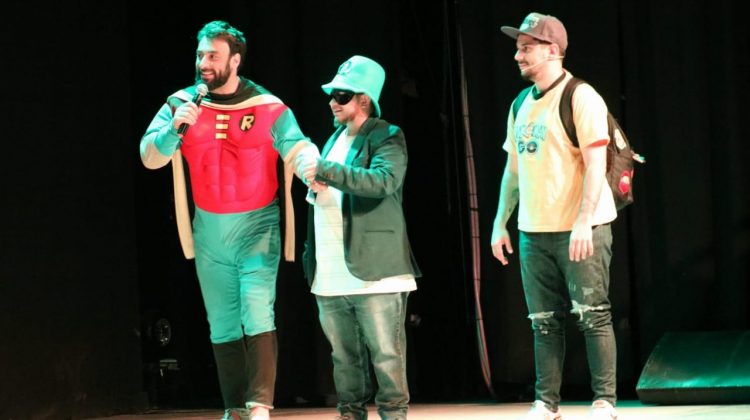 El dúo humorístico “Rodríguez – Galati” presentó su show “Modo Cochino” en el “Molino Fénix”