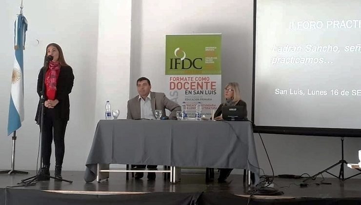 Más de 300 personas participaron del 2º Foro de Practicantes del IFDC San Luis