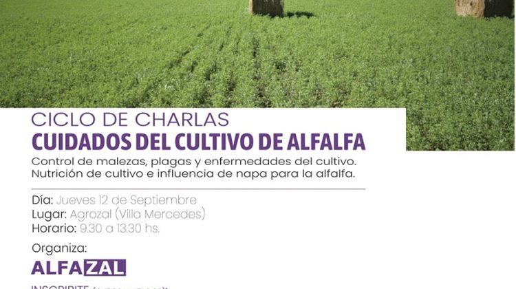 ALFAZAL inicia el ciclo de charlas destinadas a productores y técnicos de San Luis