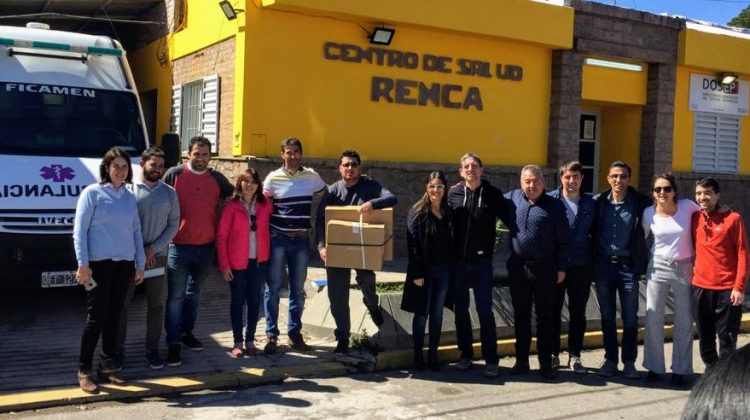 El equipo de Medicina del Interior recorrió el Valle del Conlara