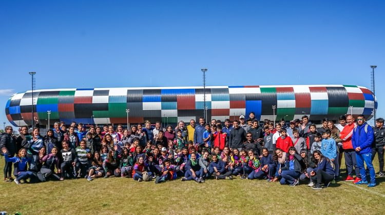 Se realizó en “La Pedrera” una clínica de rugby