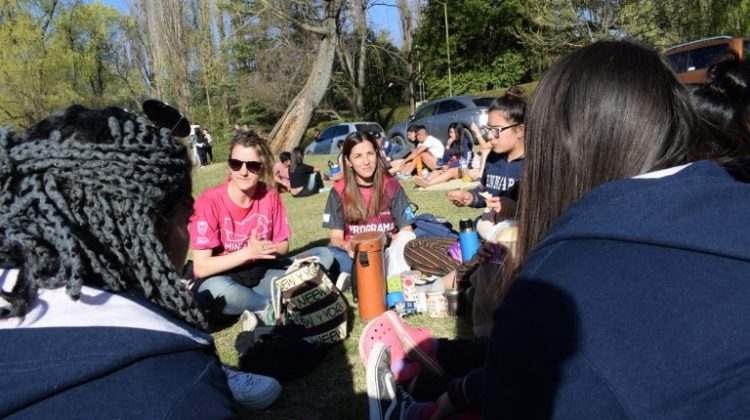 Los jóvenes festejaron su día en distintos puntos de la Provincia