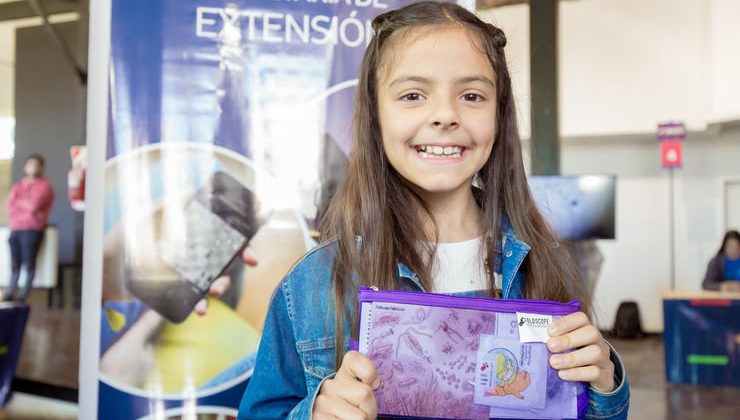 Entregaron 938 Foldscopes en Villa Mercedes