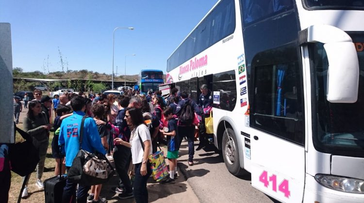 Con los bolsos llenos de medallas, la delegación puntana regresó a San Luis