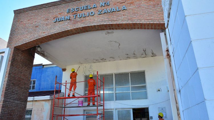 Optimizan las instalaciones de la Escuela N° 4 “Juan Tulio Zabala”