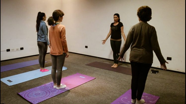 Clases de yoga en la Casa de la Música