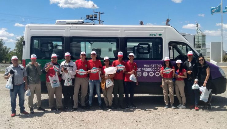 Alumnos de la Escuela Agrotécnica San Luis recorrieron las instalaciones de Paladini en La Toma